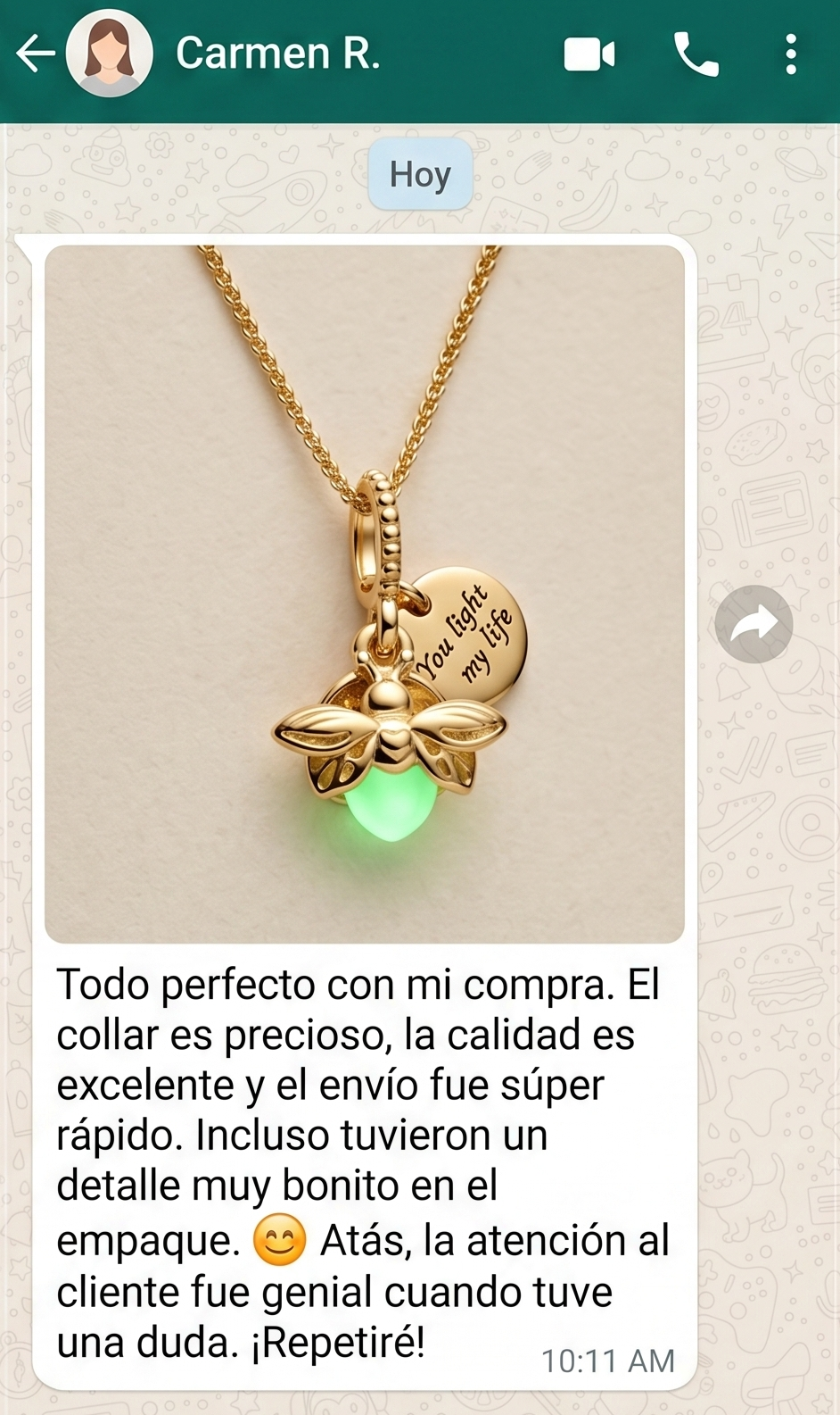 Reseña de cliente