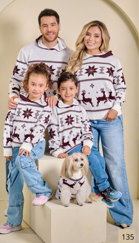 SUETER  BLANCO MAGIA INVERNAL