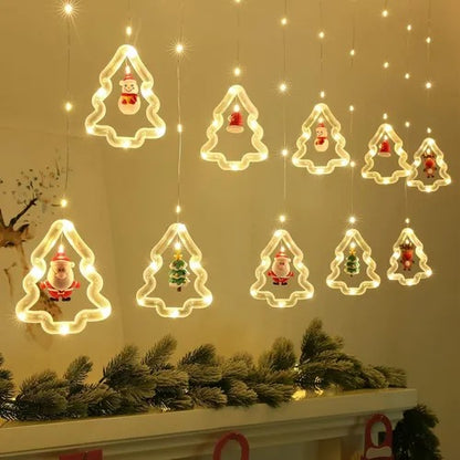 LUCES CASCADAS ARBOL DE NAVIDAD X3M