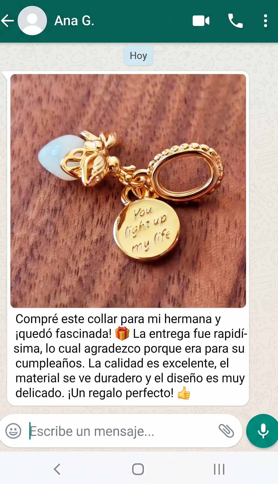 Reseña de cliente