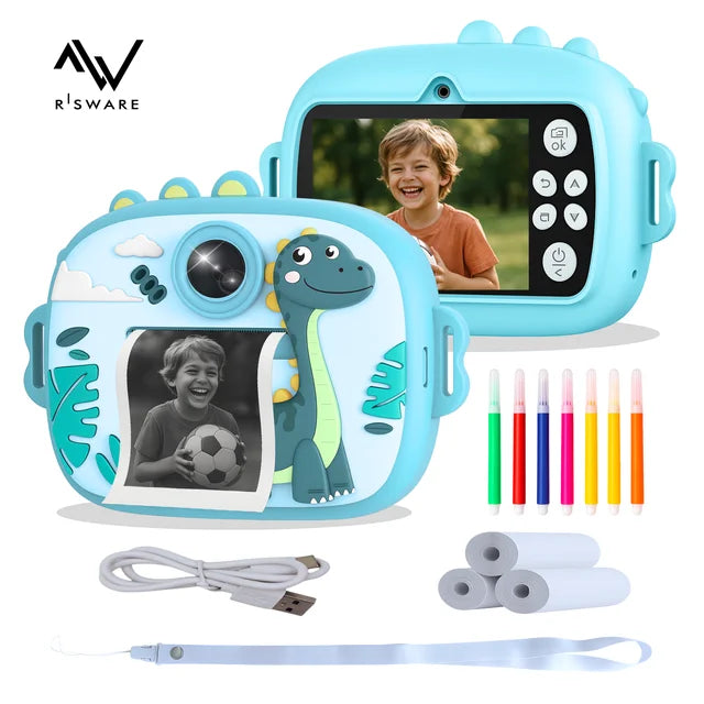 CAMARA INSTANTENA DINOSAURIO Nro. 3 ( Captura e Imprime)