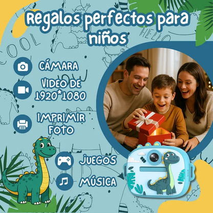 CAMARA INSTANTENA DINOSAURIO Nro. 3 ( Captura e Imprime)