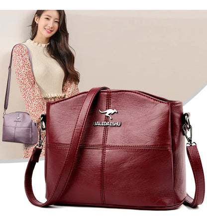 BOLSO DE HOMBRO EN CUERO