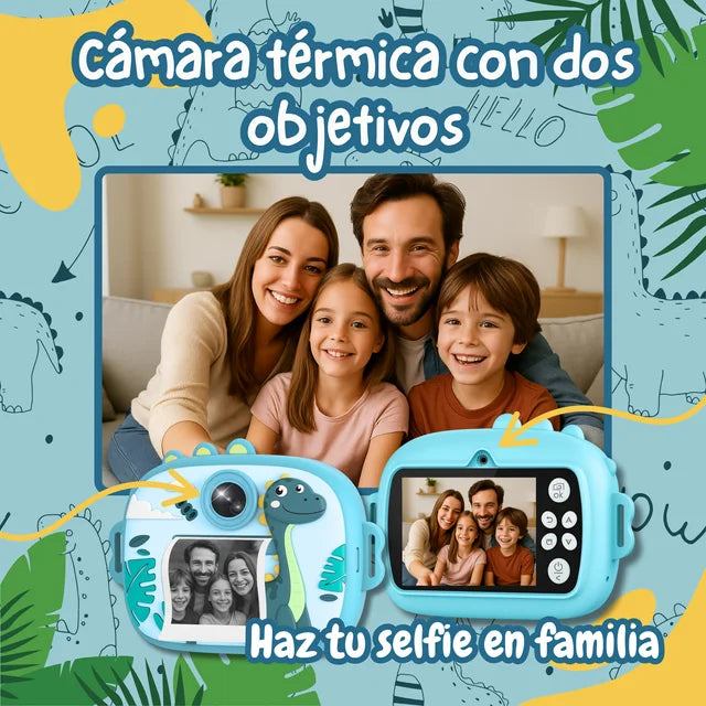 CAMARA INSTANTENA DINOSAURIO Nro. 3 ( Captura e Imprime)