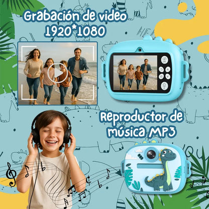 CAMARA INSTANTENA DINOSAURIO Nro. 3 ( Captura e Imprime)