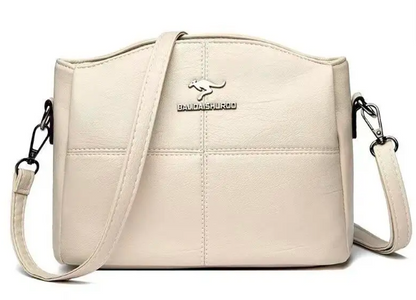 BOLSO DE HOMBRO EN CUERO