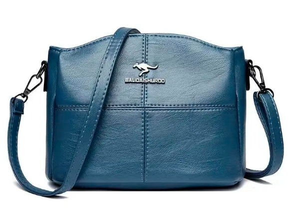 BOLSO DE HOMBRO EN CUERO