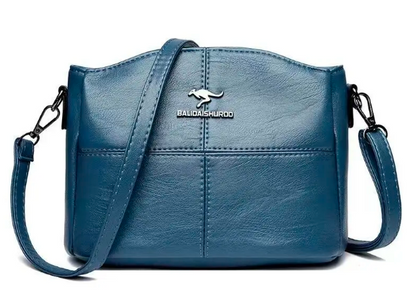 BOLSO DE HOMBRO EN CUERO