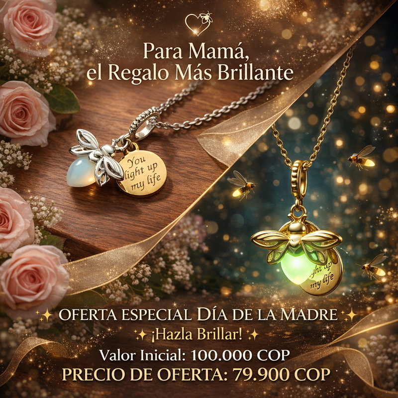 Collar Luciernaga Evangeline Brilla Oscu