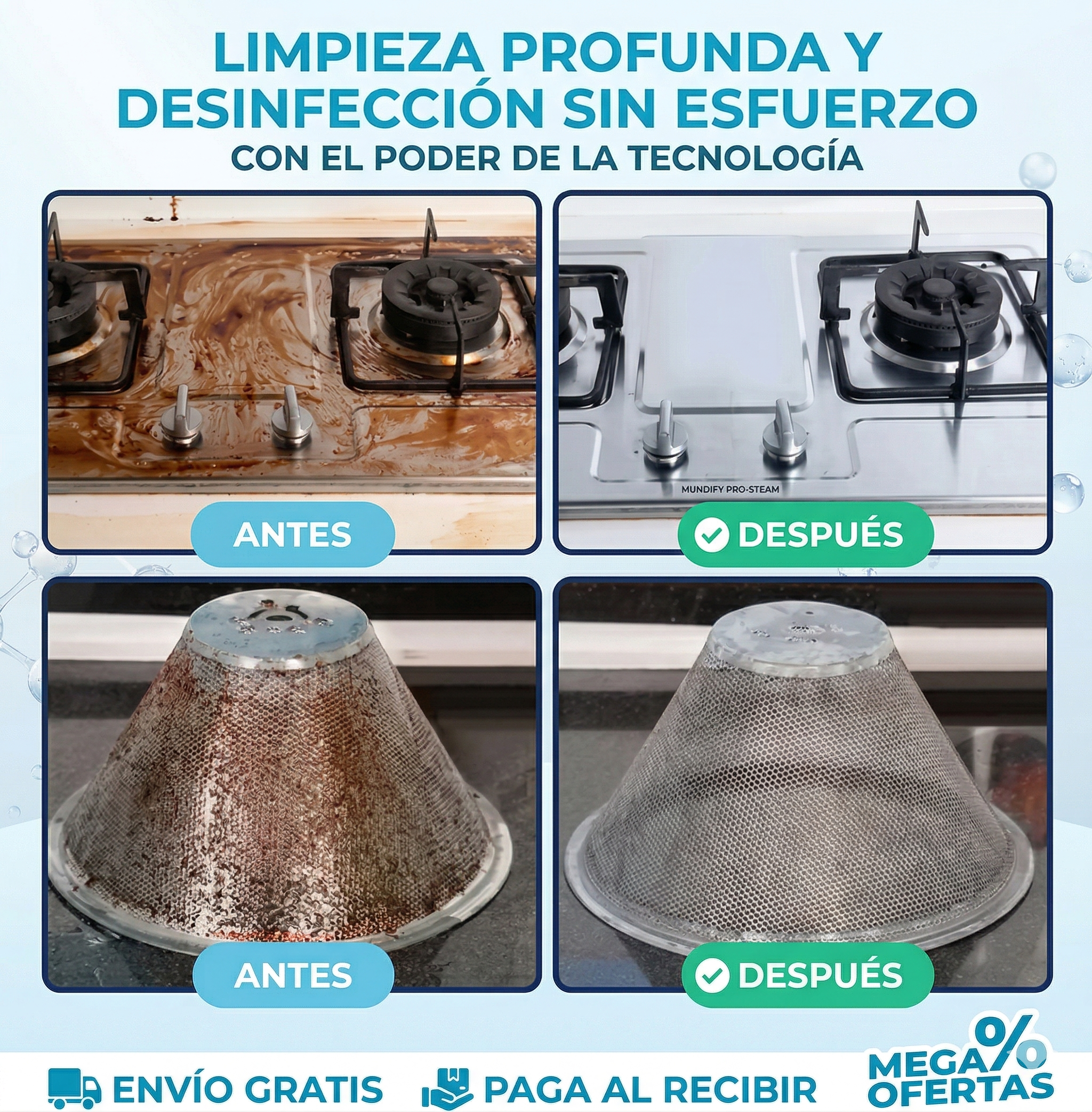 LIMPIADOR A VAPOR PRO 2500W — 3