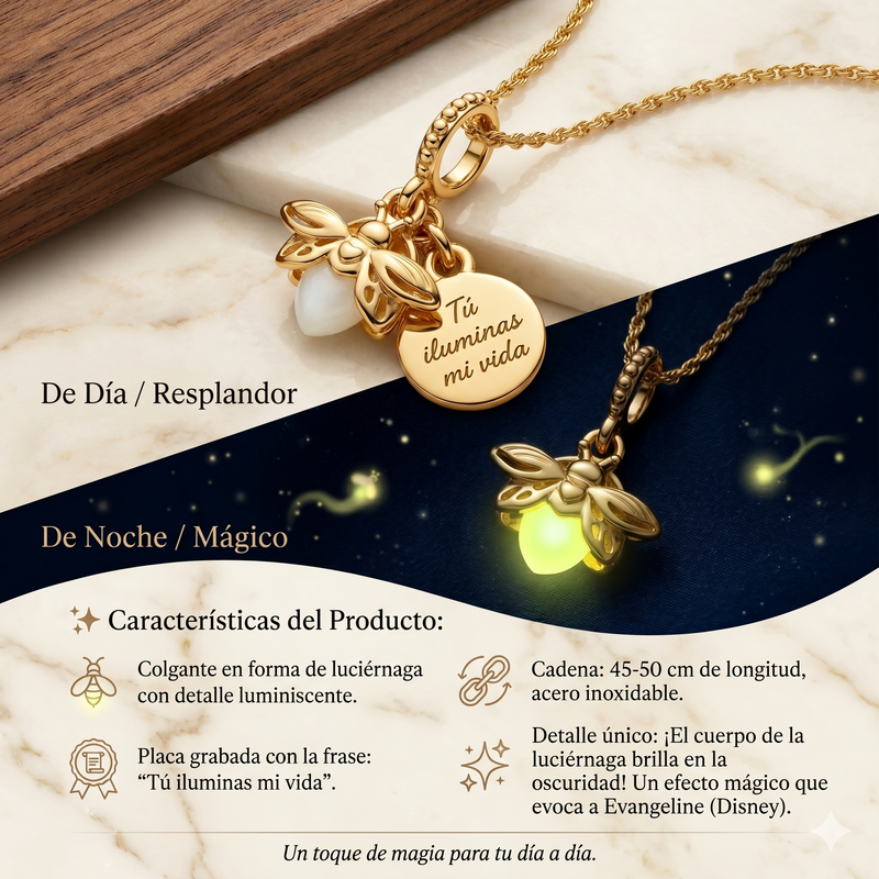 Collar Luciernaga Evangeline Brilla Oscu