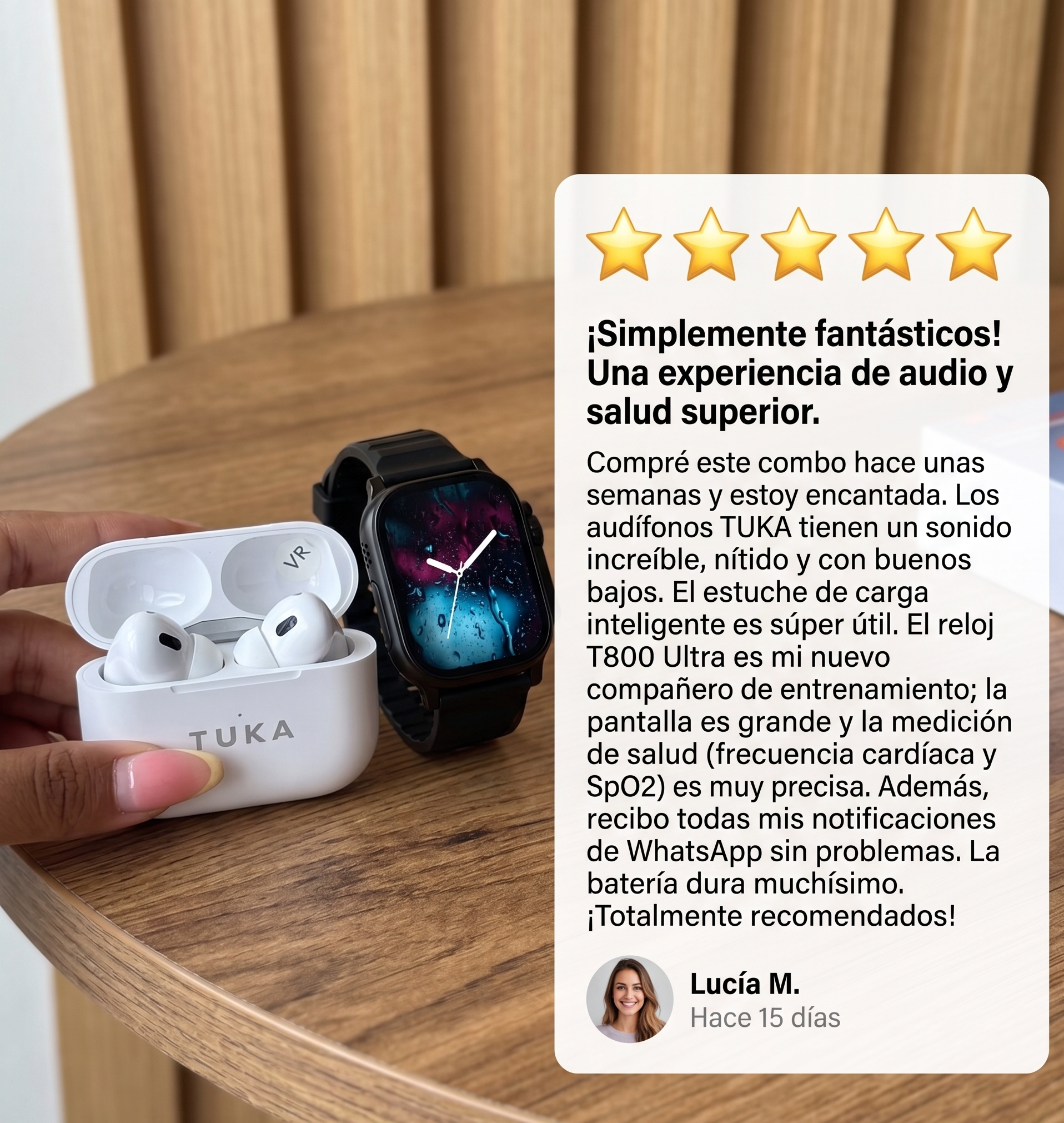 Reseña de cliente