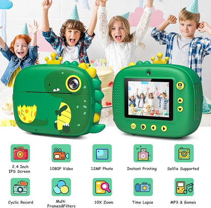 CAMARA INSTANTENA DINOSAURIO ( Captura e Imprime)