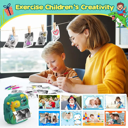 CAMARA INSTANTENA DINOSAURIO 2 ( Captura e Imprime)