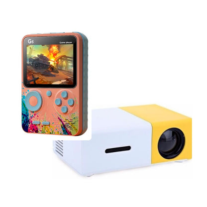 COMBO PROYECTOR LED + CONSOLA DE JUEGOS