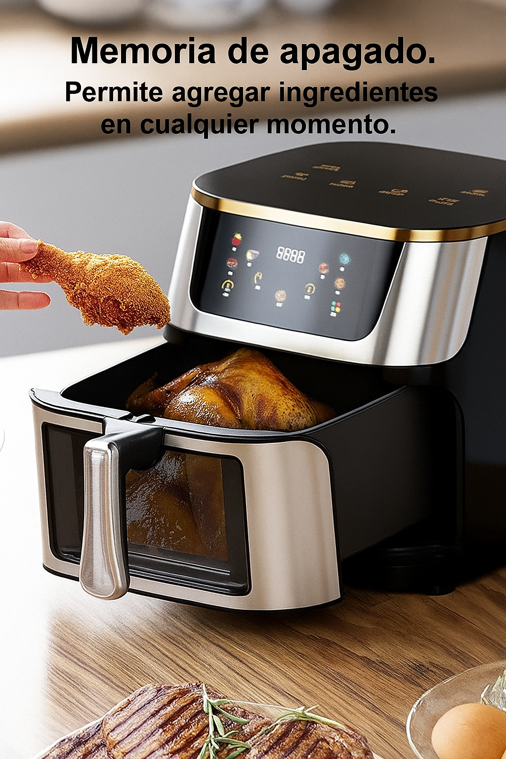 Freidora Aire 10 Lts Digital + ¡Obsequios!