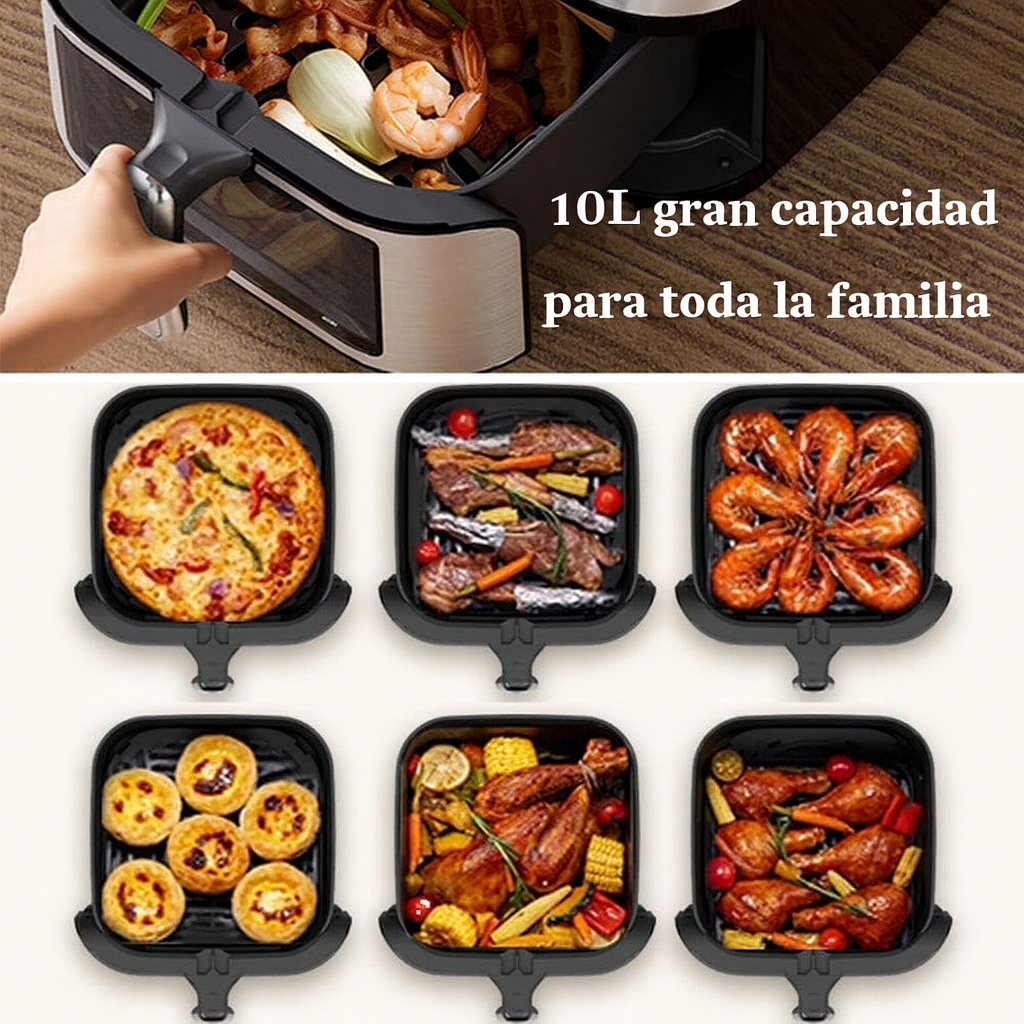 Freidora Aire 10 Lts Digital + ¡Obsequios!