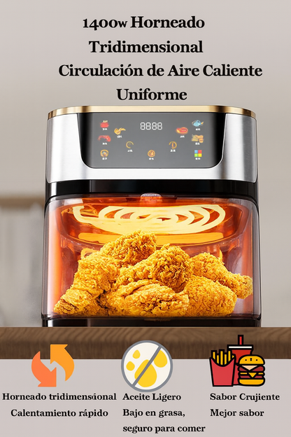 Freidora Aire 10 Lts Digital + ¡Obsequios!