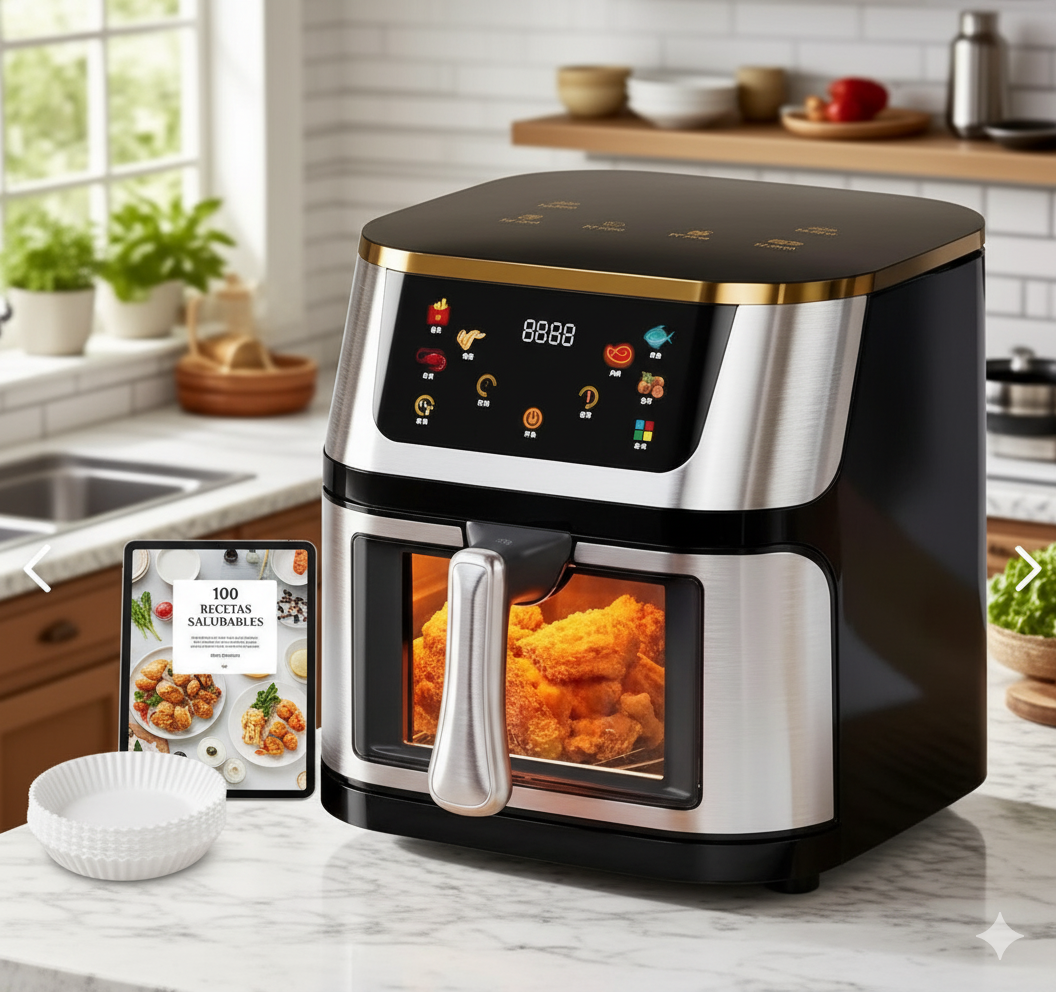 Freidora Aire 10 Lts Digital + ¡Obsequios!